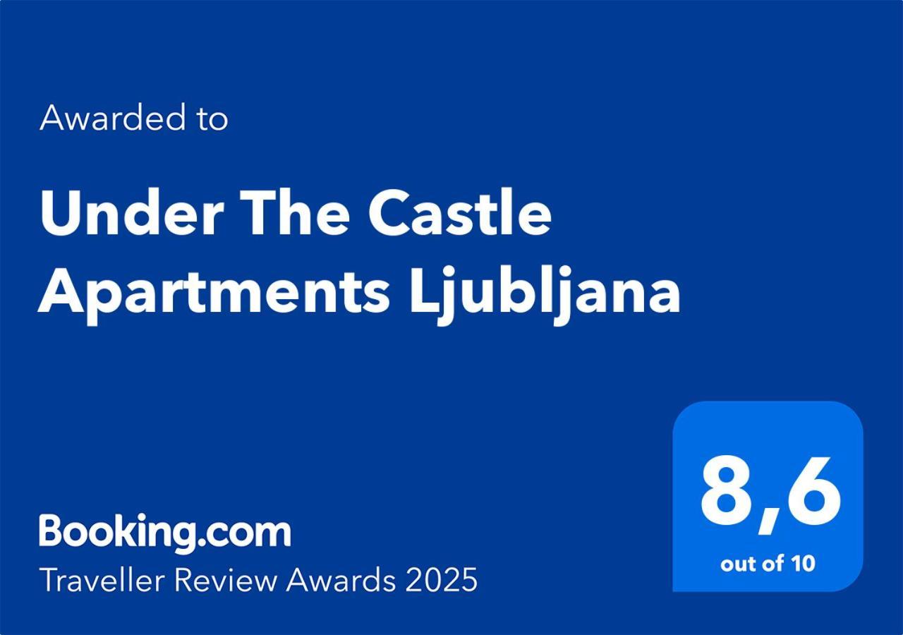 Under The Castle Apartments Liubliana Exterior foto